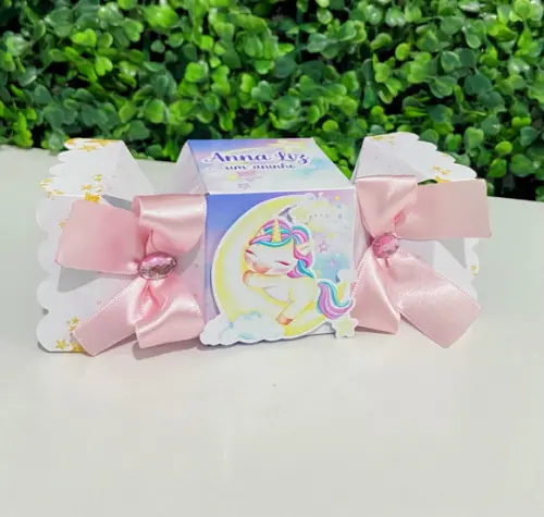 Personalizados Unicórnio Aquarela (kit Caixas 32 Peças)