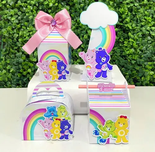 Personalizados Ursinhos Carinhosos (kit 32 Peças)