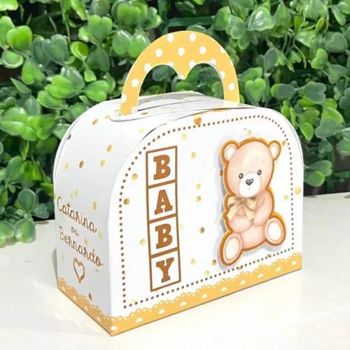 Personalizados Urso Neutro / Chá Revelação (kit 16 Peças)