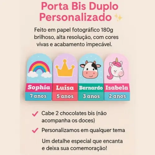 Porta Bis Duplo Tik Tok