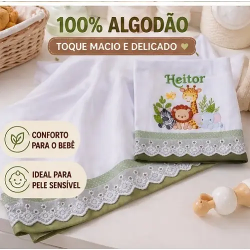 Kit fraldas personalizadas