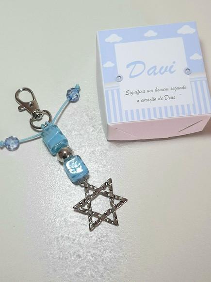 Chaveiro Estrela de Davi