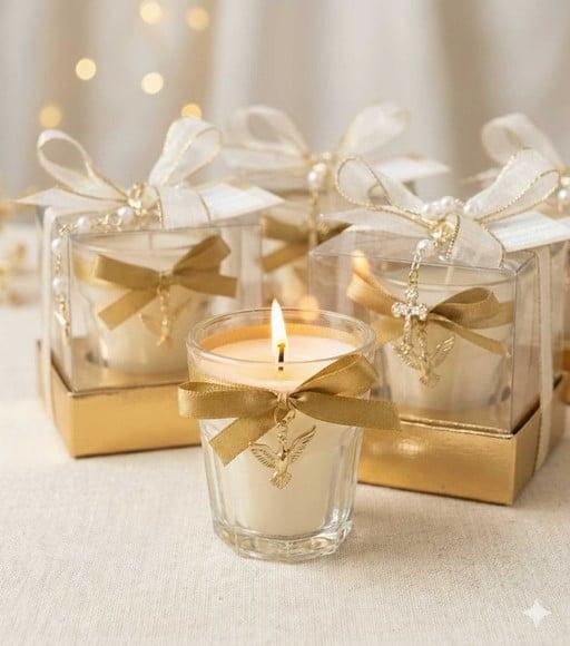 Vela Perfumada Lembrancinha Batizado