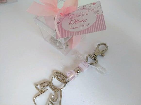 Chaveiro de anjo murano