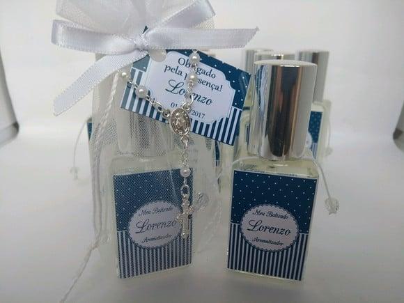 Home Spray para batizado com terço