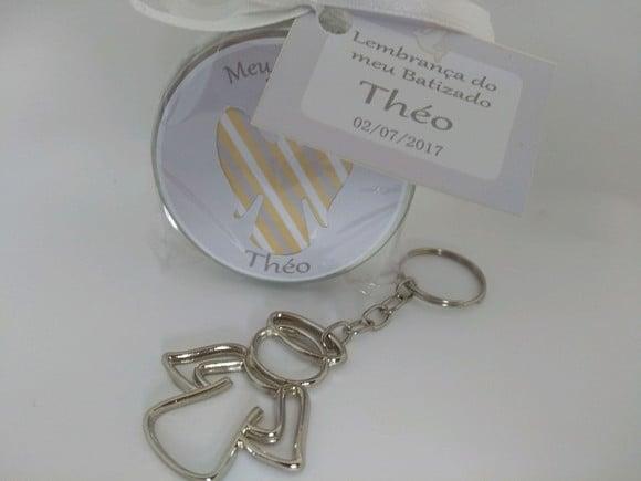 Chaveiro na lata personalizada