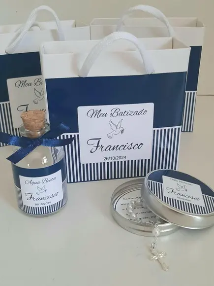 Lembrancinha Kit Batizado
