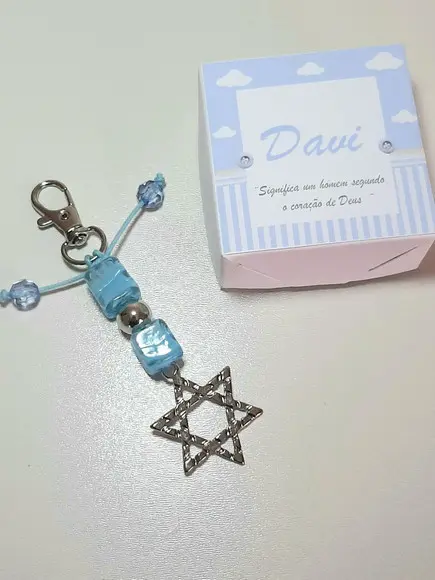 Chaveiro Estrela de Davi