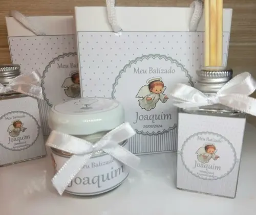 Lembrancinha Kit Vela + Aromatizador