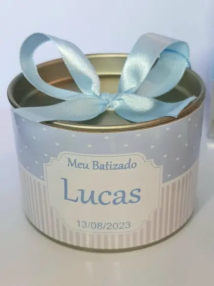 Lembrancinha Tubolata Personalizada