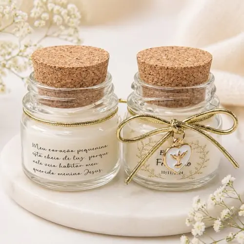 Lembrancinha Vela Aromatizada