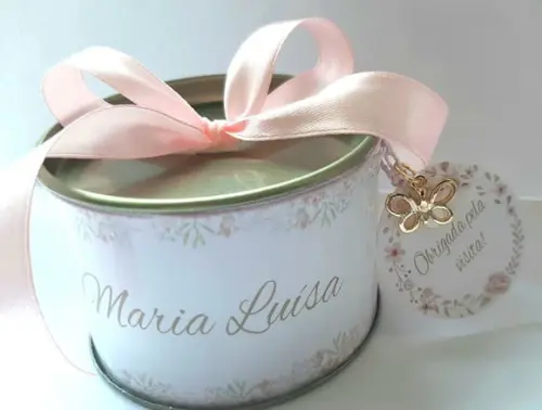 Lembrancinha Tubolata Personalizada
