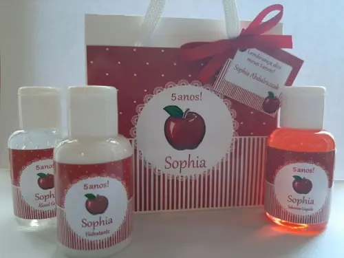 Lembrancinha kit 3 peças