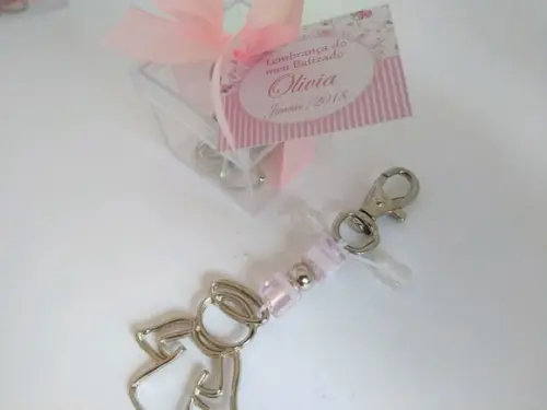 Chaveiro de anjo murano