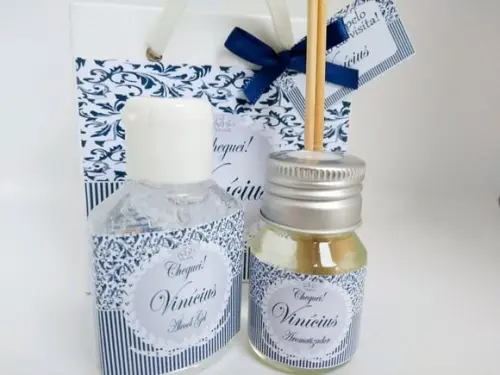Kit álcool + aromatizador