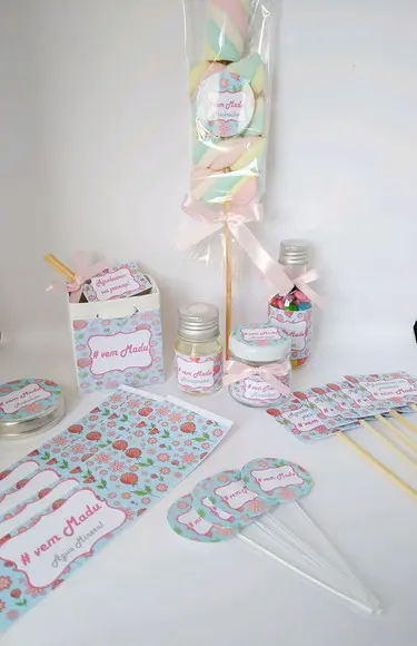 Kit Lembrancinhas para Festa 60 Itens