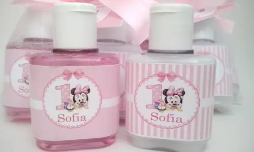 Kit higiene com tema de festa