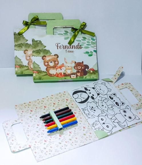 Kit de Colori Maletinha Bosque Encantado
