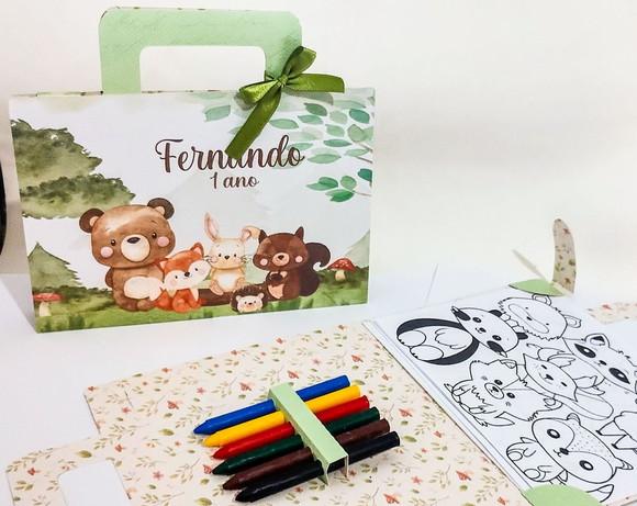 Kit de Colori Maletinha Bosque Encantado
