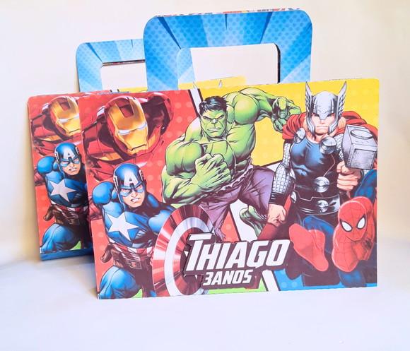 Kit de Colori Maletinha Vingadores