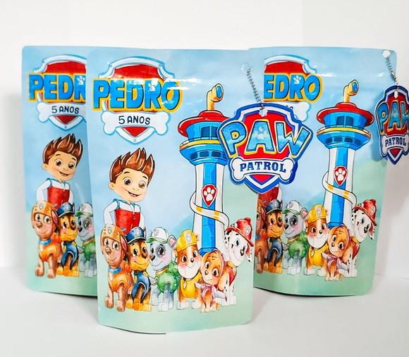 Saquinho Zip Lock Patrulha Canina