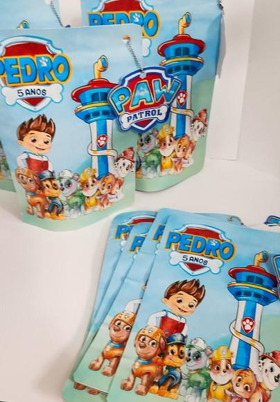 Saquinho Zip Lock Patrulha Canina