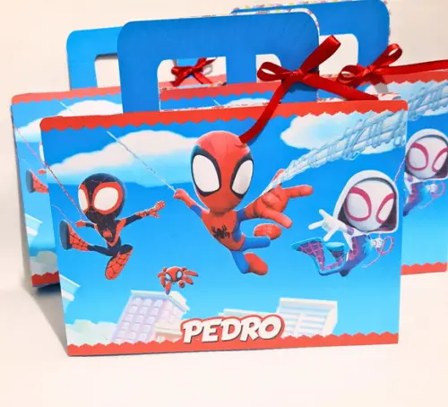 Kit de Colori Maletinha Homem Aranha e Seus Amigos