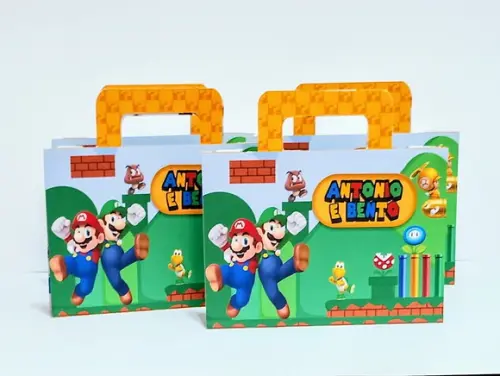 Kit de Colori Maletinha Super Mario