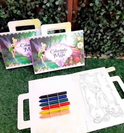 Kit de Colori Maletinha Tinker Bell