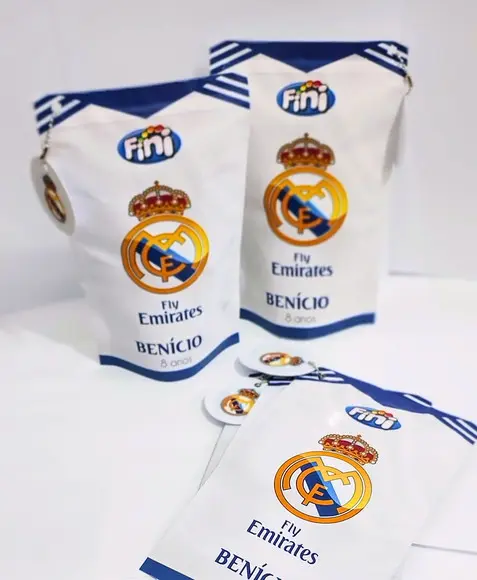 Saquinho Zip Lock Real Madri