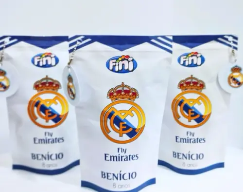 Saquinho Zip Lock Real Madri