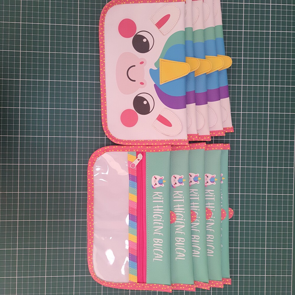Kit Lembrancinha - Estojo Higiene Bucal Infantil - (10 peças)
