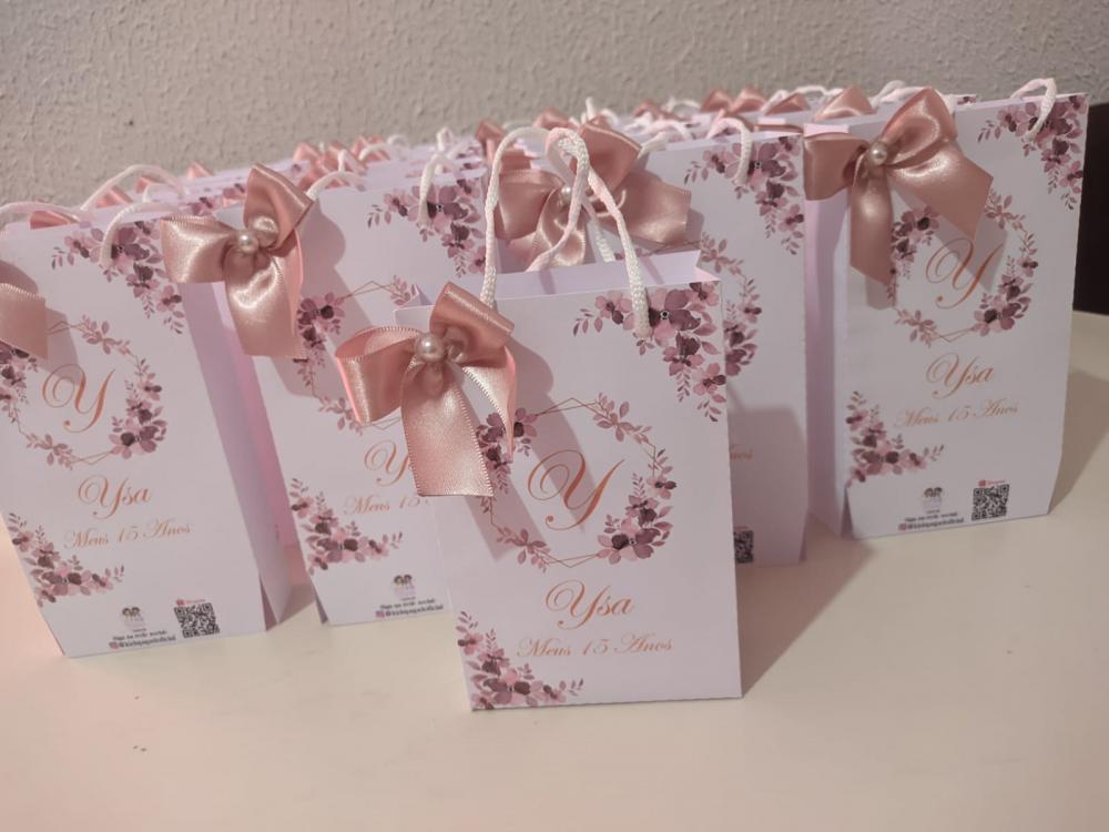 Sacolinha Personaliza 15 anos