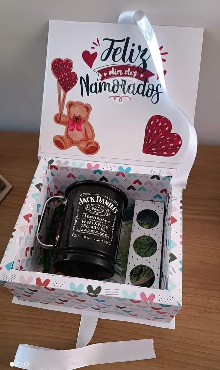 Arquivo de Corte Dia dos Namorados Caixa Caneca Love