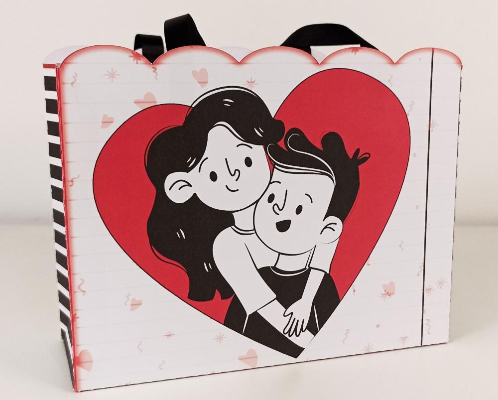 Arquivo de Corte Dia dos Namorados Sacolinhas Personalizadas - PD
