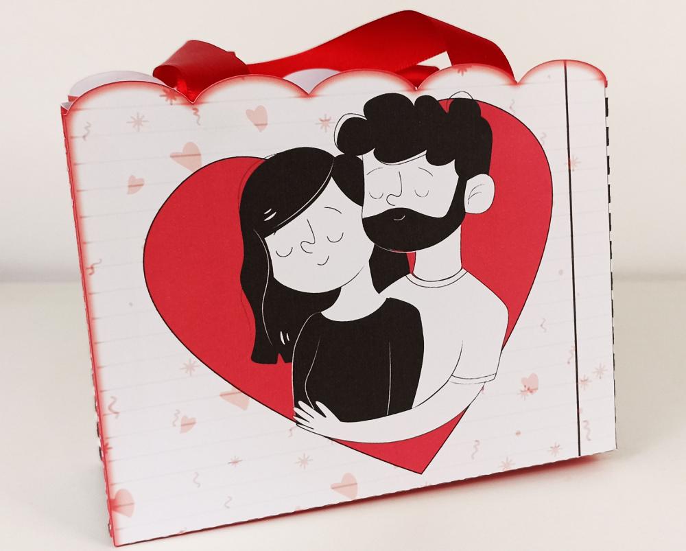 Arquivo de Corte Dia dos Namorados Sacolinhas Personalizadas - PD