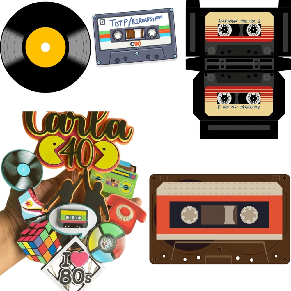 Arquivo Topo de Bolo Anos 80