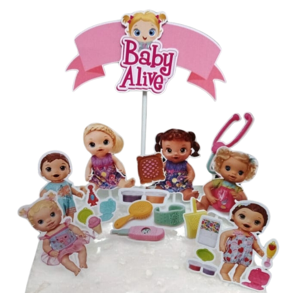 Arquivo Topo de Bolo Baby alive