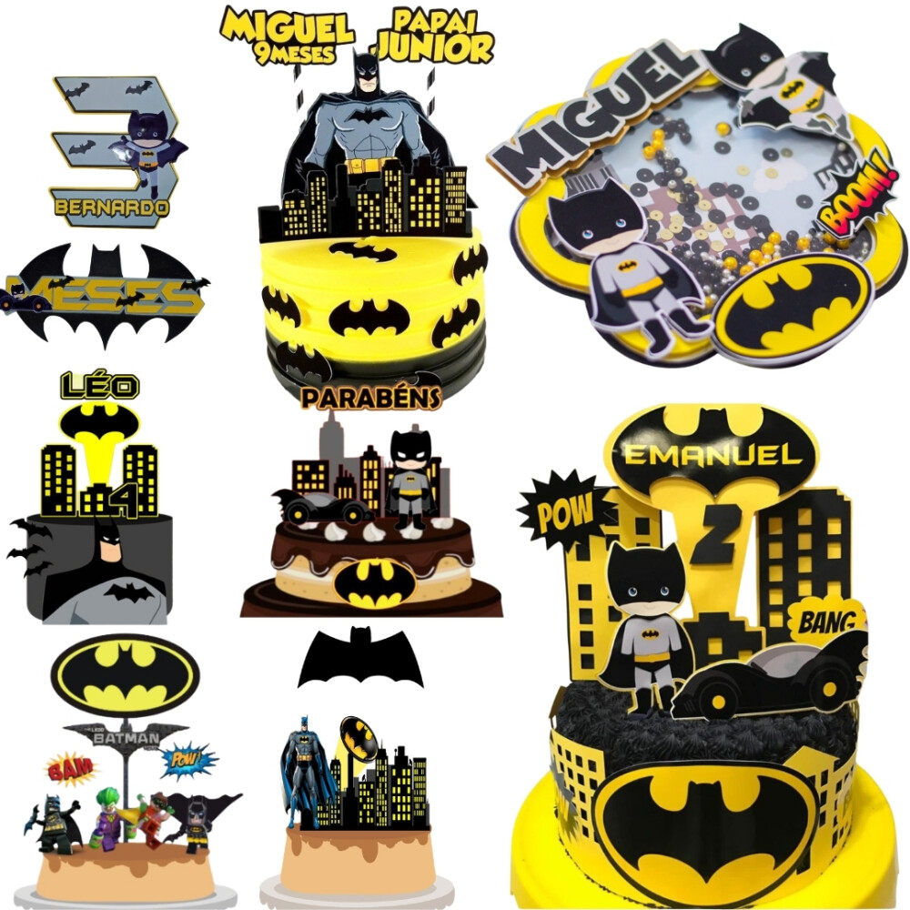 Arquivo Topo de Bolo Batman