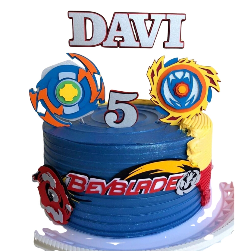 Arquivo Topo de Bolo Beyblade