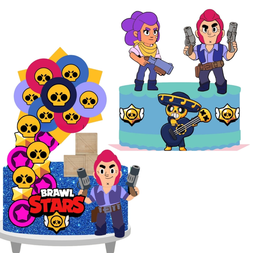 Arquivo Topo de Bolo Brawl Stars