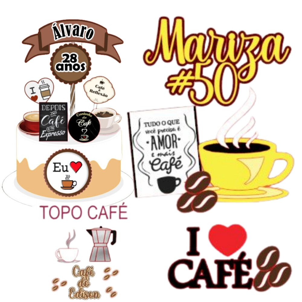 Arquivo Topo de Bolo Café