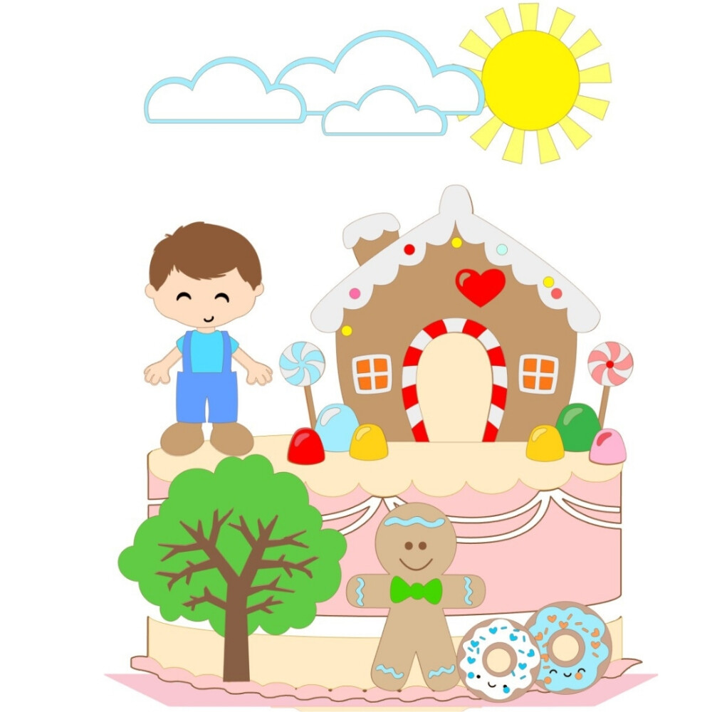 Arquivo Topo de Bolo Casa de doce