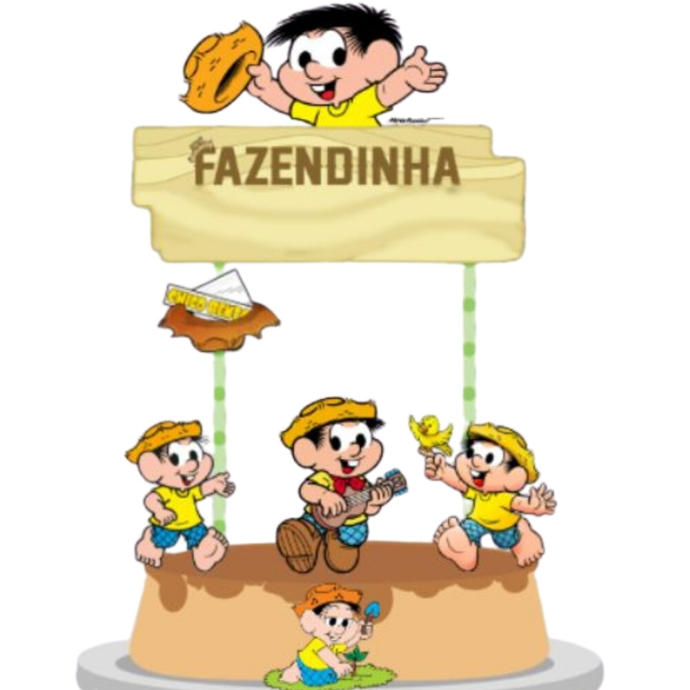 Arquivo Topo de Bolo Chico bento