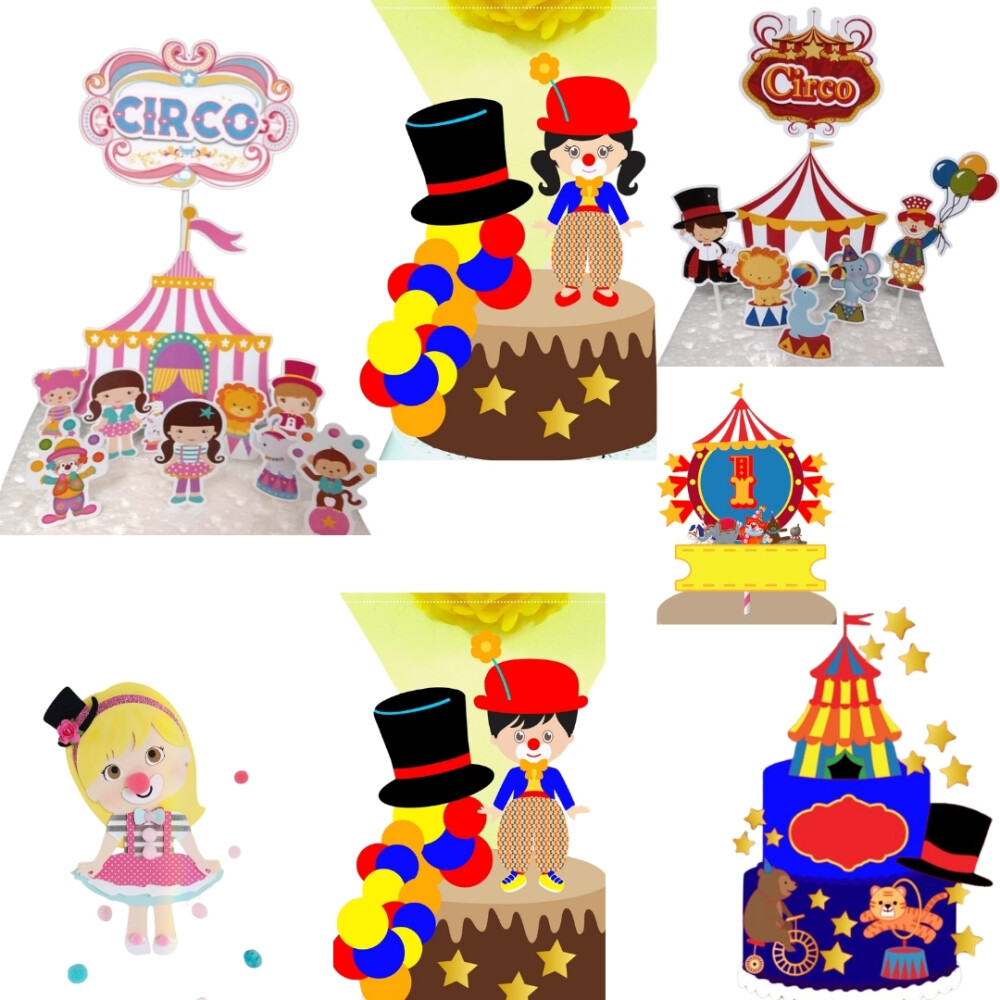 Arquivo Topo de Bolo Circo