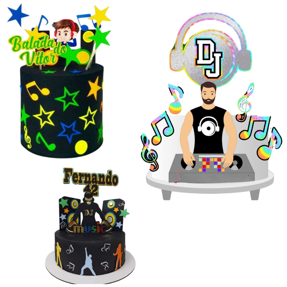 Arquivo Topo de Bolo Dj