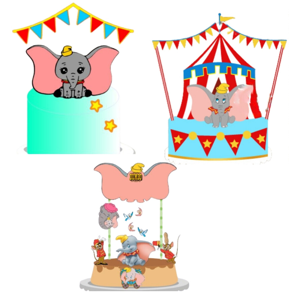Arquivo Topo de Bolo Dumbo