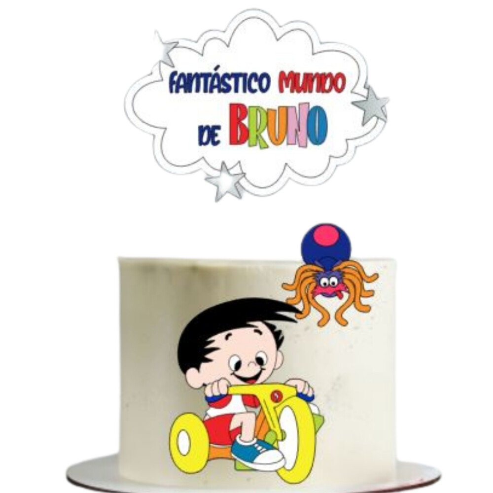 Arquivo Topo de Bolo Fantástico mundo de boby