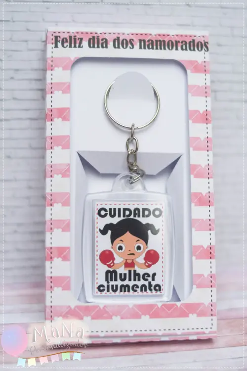 Arquivo de Corte Dia dos Namorados Porta Chaveiro