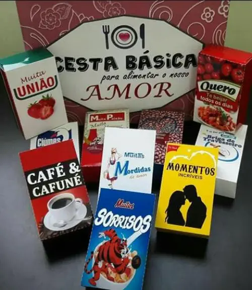 Arquivo de Corte Dia dos Namorados Caixas cesta básica